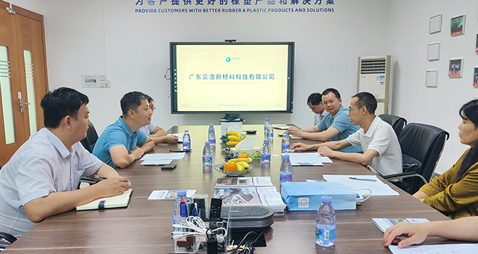 东莞市工信局、市倍增办领导一行莅临J9官网新材参观指导